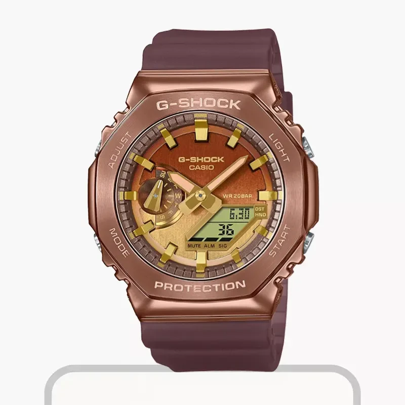 Casio G-Shock Classy Off Road Bronze Men's Watch- GM-2100CL-5A